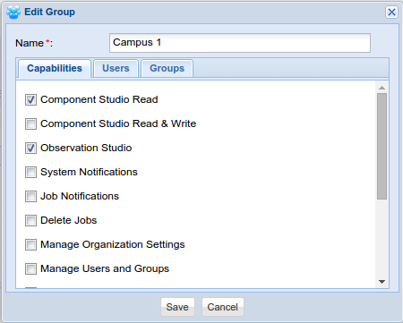 Group Editor Window