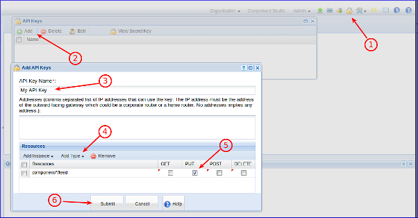 Create API Key Create API Key
