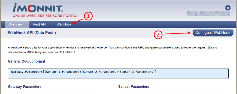 Monnit Webhook Monnit Webhook
