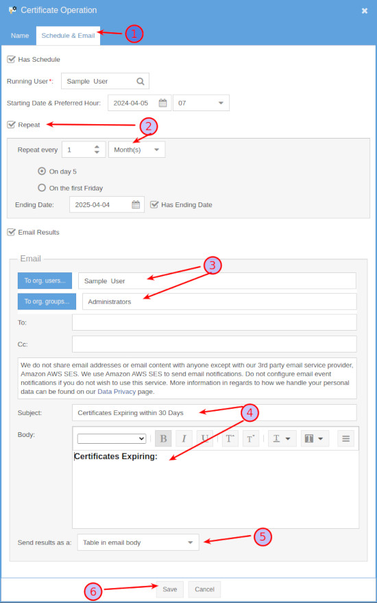GroveStreams - MQTT Tutorial Certificate Operations Schedule GroveStreams - MQTT Tutorial Certificate Operations Schedule