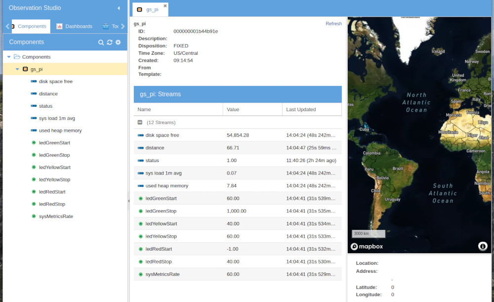 GroveStreams - MQTT Tutorial Component Settings GroveStreams - MQTT Tutorial Component Settings