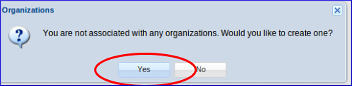 Create Organization GroveStreams - Create Organization