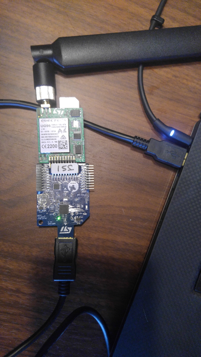 Connect STMicroelectronics GroveStreams Connection Boards